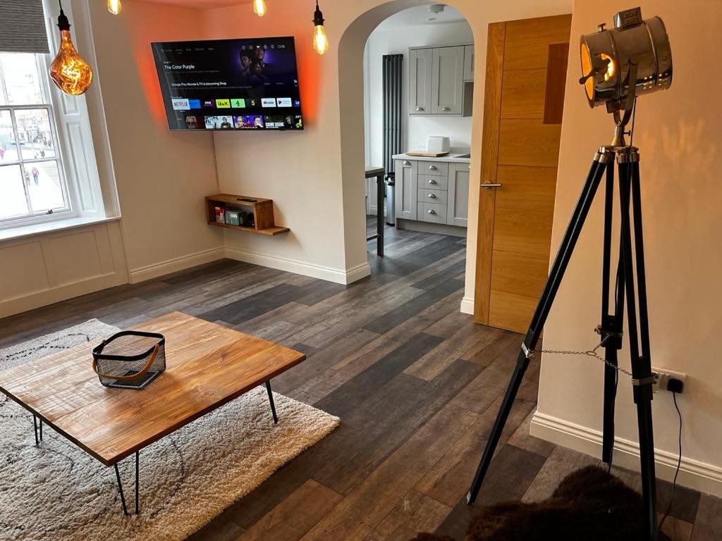 Sterling Stylish 2 Bedroom Central Modern Apartment ดาร์ลิงตัน ภายนอก รูปภาพ